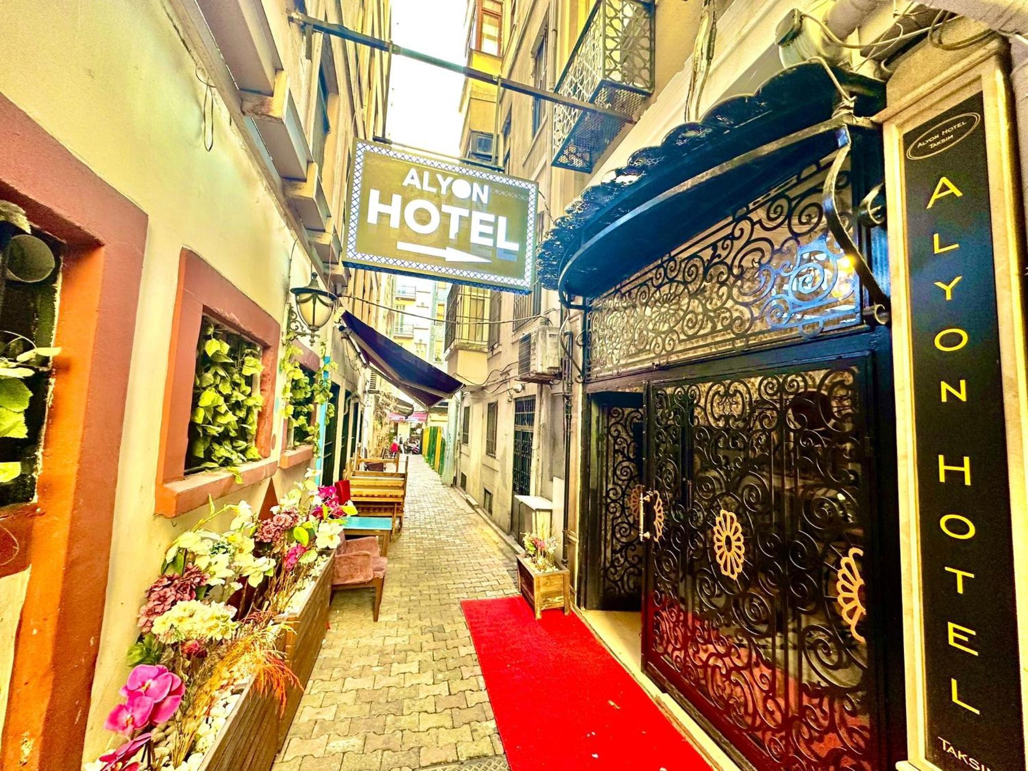Alyon Hotel Taksim Istambul Exterior foto