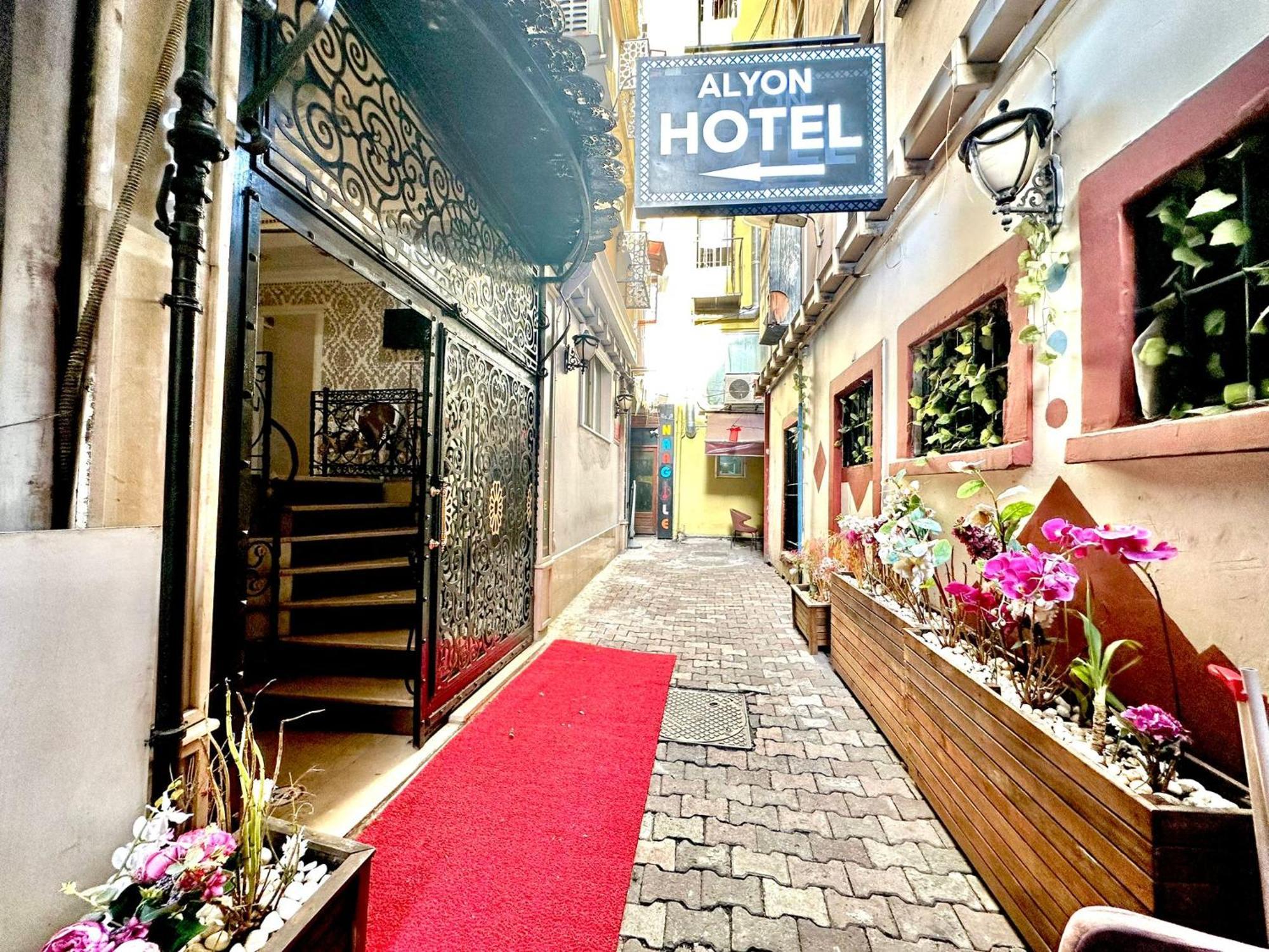 Alyon Hotel Taksim Istambul Exterior foto